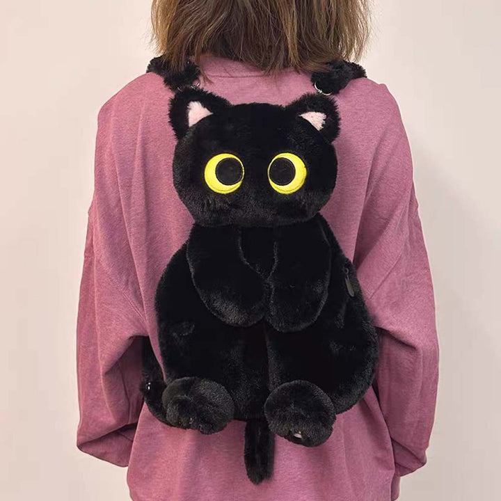 Lisslune | Cute Cat Plush Backpack