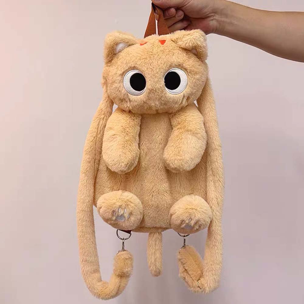 Lisslune | Cute Cat Plush Backpack