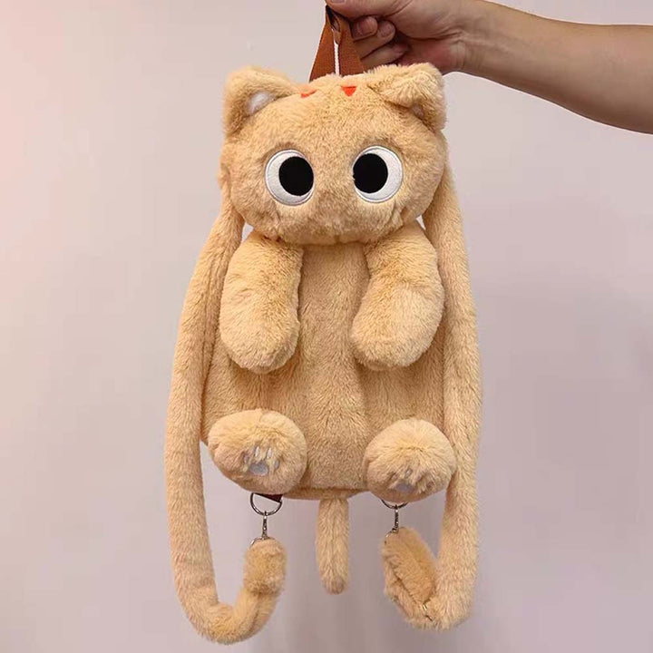 Lisslune | Cute Cat Plush Backpack