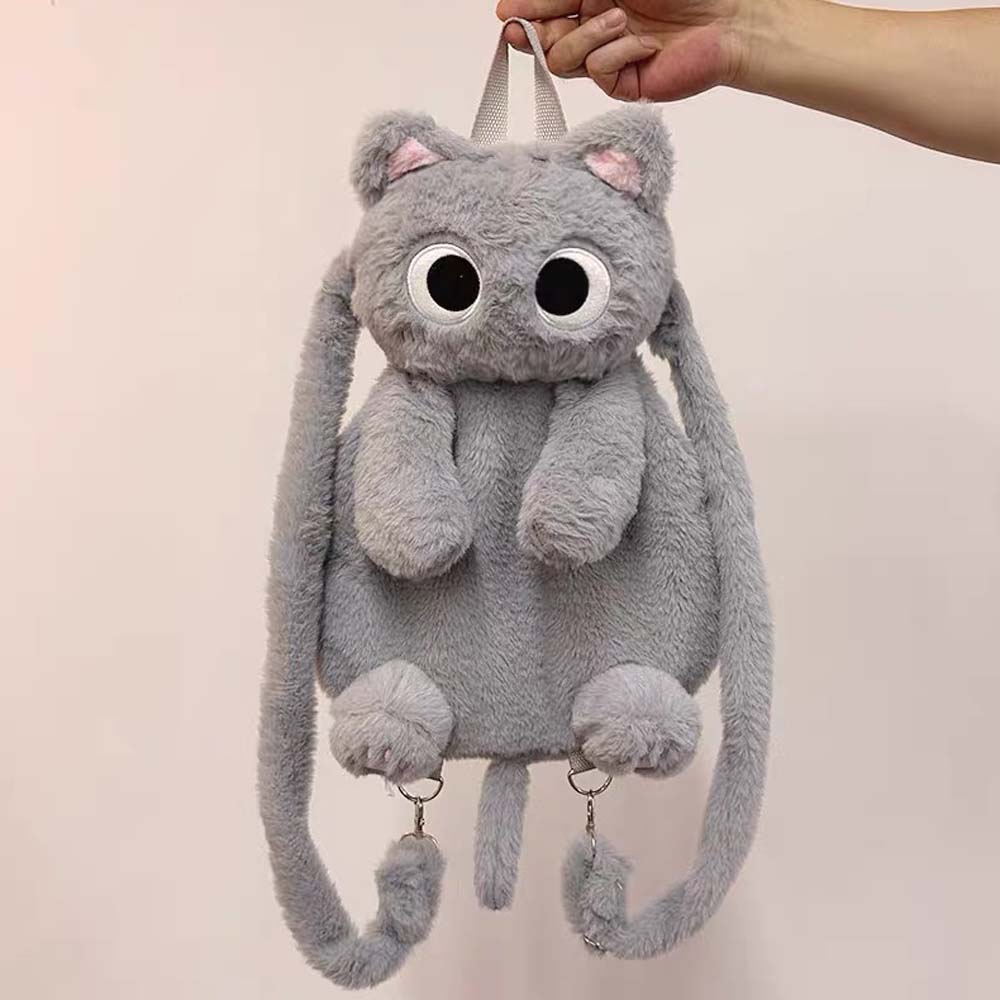 Lisslune | Cute Cat Plush Backpack