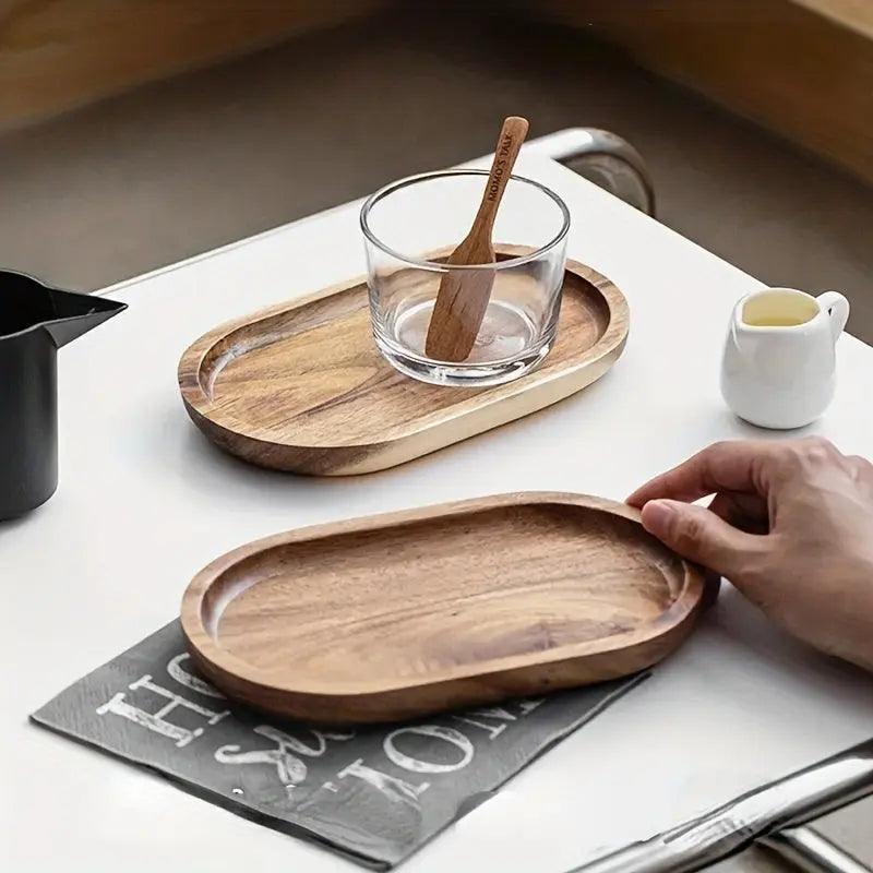 Lisslune | ScandiCraft - Sleek Wooden Tray