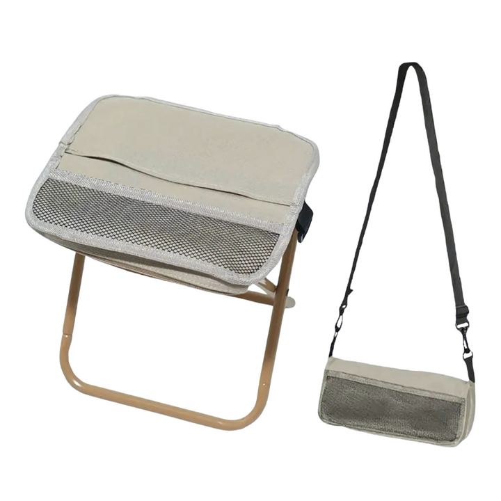 Lisslune | Ultra-Light Foldable Camping Chair | Tear-Resistant, Space-Saving & Ideal for Festivals, Fishing Trips & Outdoor Relaxation