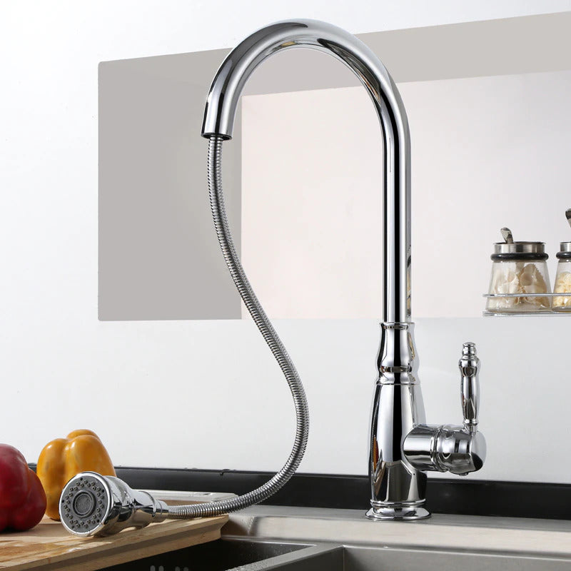 Lisslune | Ashby - Retractable kitchen faucet
