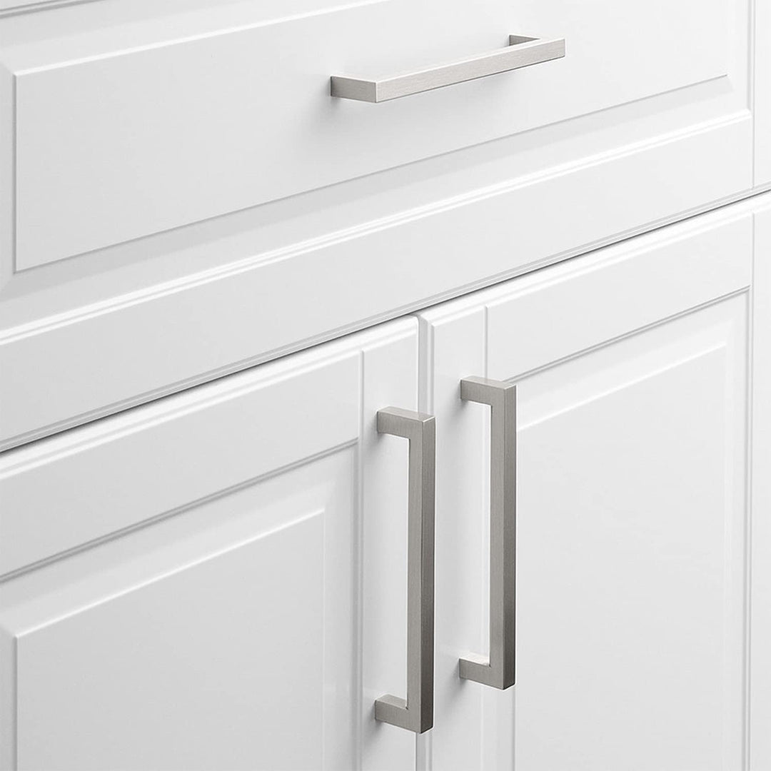 Lisslune | Kitchen cabinet pulls brushed nickel stainless steel cabinet handles