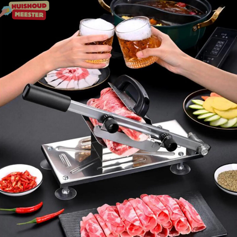 Lisslune | KitchenSlicer – Professional Cutting Machine for Home | Adjustable Blade, Durable Stainless Steel