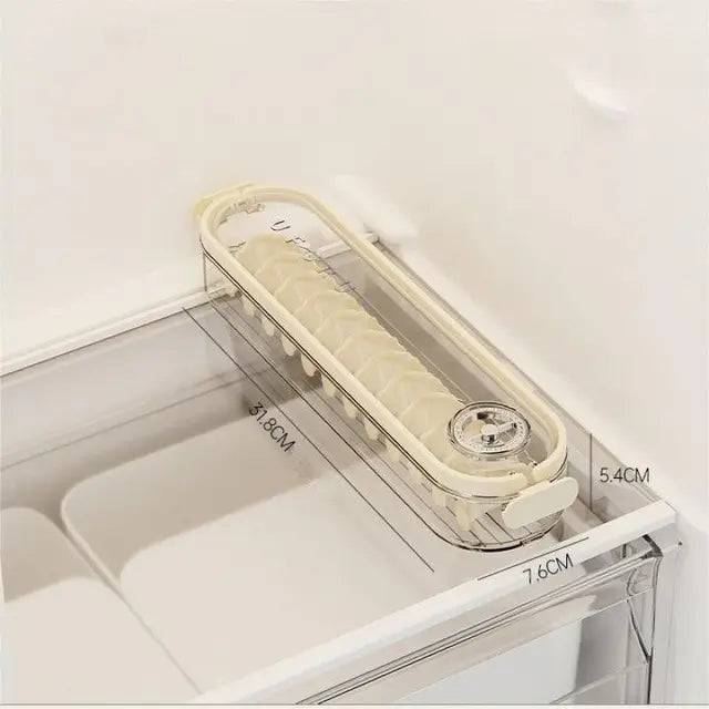 Lisslune | Stackable Freshness Containers With Freshness Valve - Storage Solutions For Food in the Refrigerator - 4 Piece Set