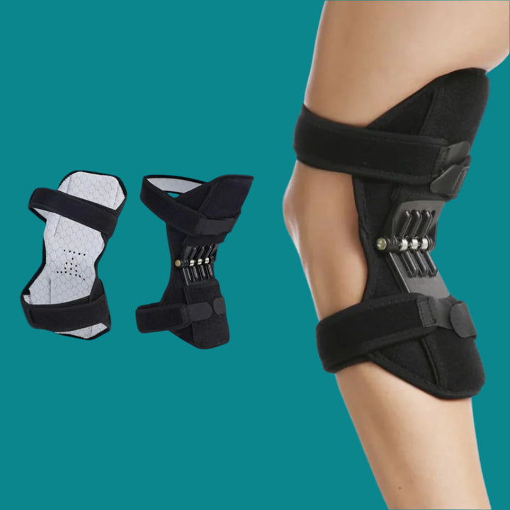 Lisslune | Hinged Knee Brace Stabilizers - Adjustable Knee Support for Pain Relief, Arthritis & Post-Surgery Recovery - Set of 2