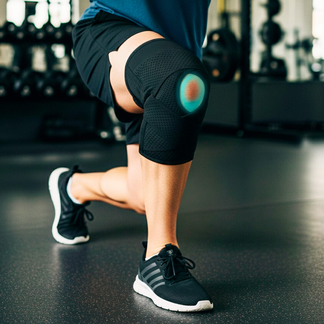 Lisslune | Knee Pads for Pain Relief | Support Compression Springs & Adjustable Tension Strap for Stability and Joint Protection