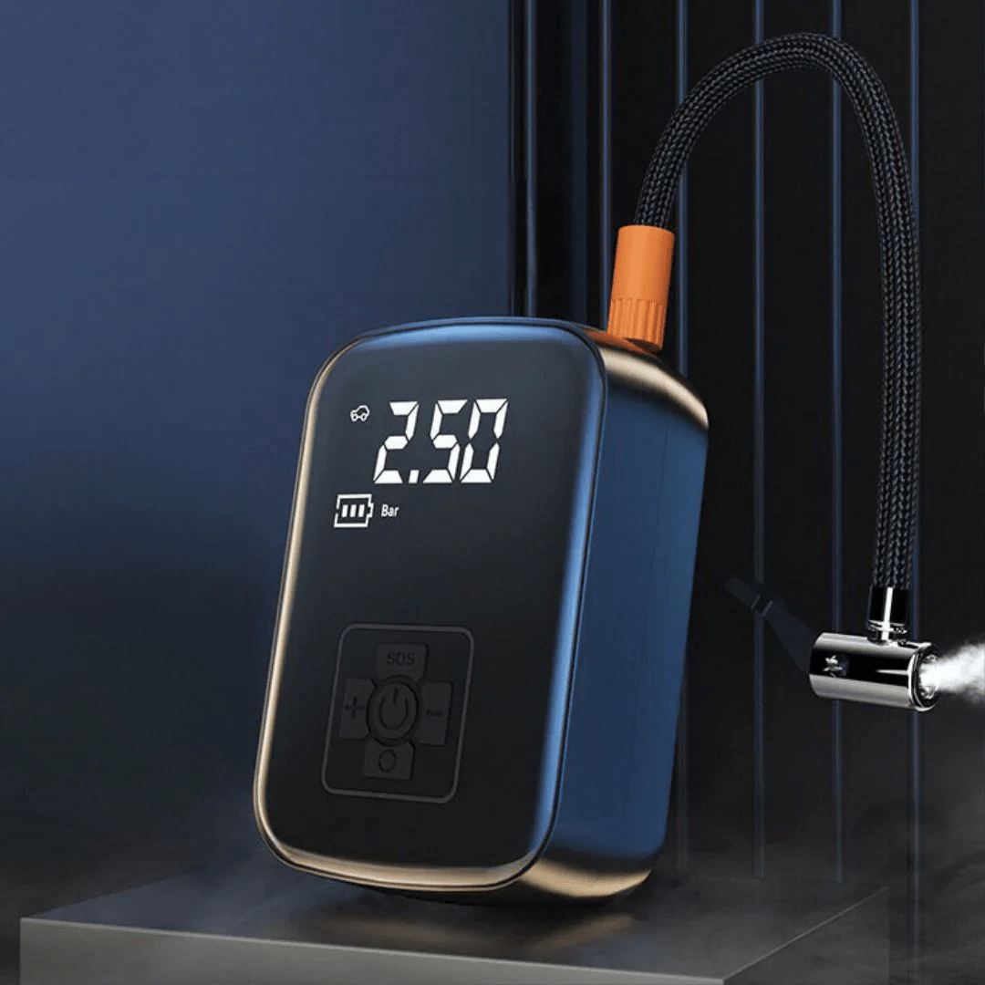 Lisslune | Compact electric air pump for tires, balls & mattresses