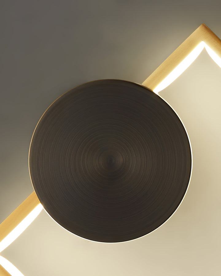 Lisslune | GeoLight – Sleek Geometric Wall Lamp for Contemporary Spaces