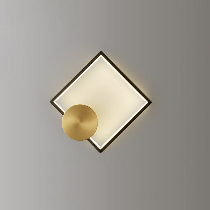 Lisslune | GeoLight – Sleek Geometric Wall Lamp for Contemporary Spaces