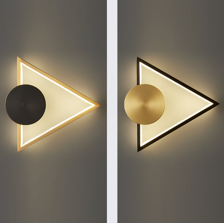 Lisslune | GeoLight – Sleek Geometric Wall Lamp for Contemporary Spaces