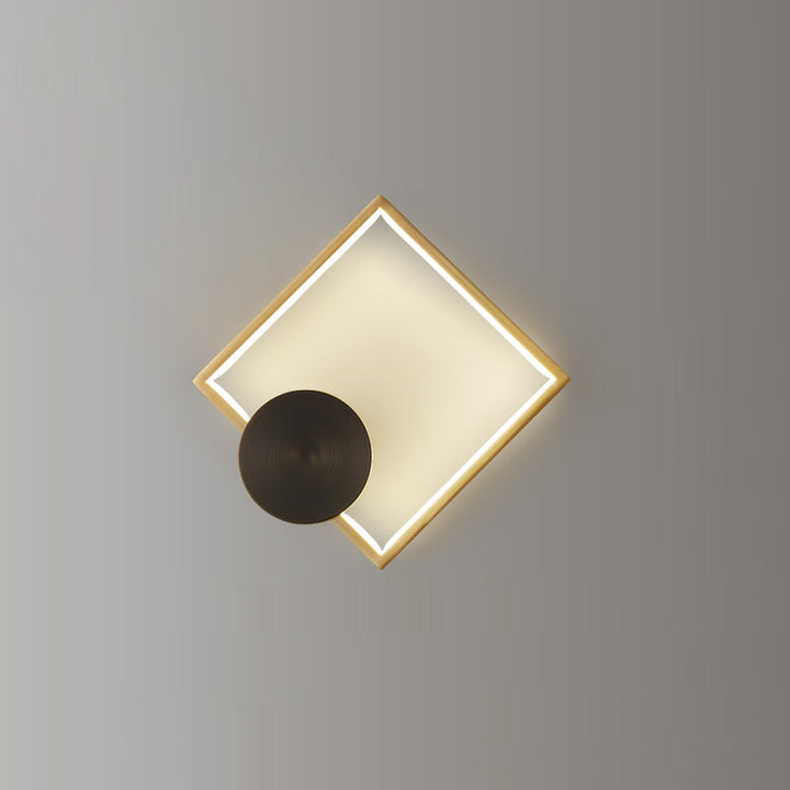 Lisslune | GeoLight – Sleek Geometric Wall Lamp for Contemporary Spaces