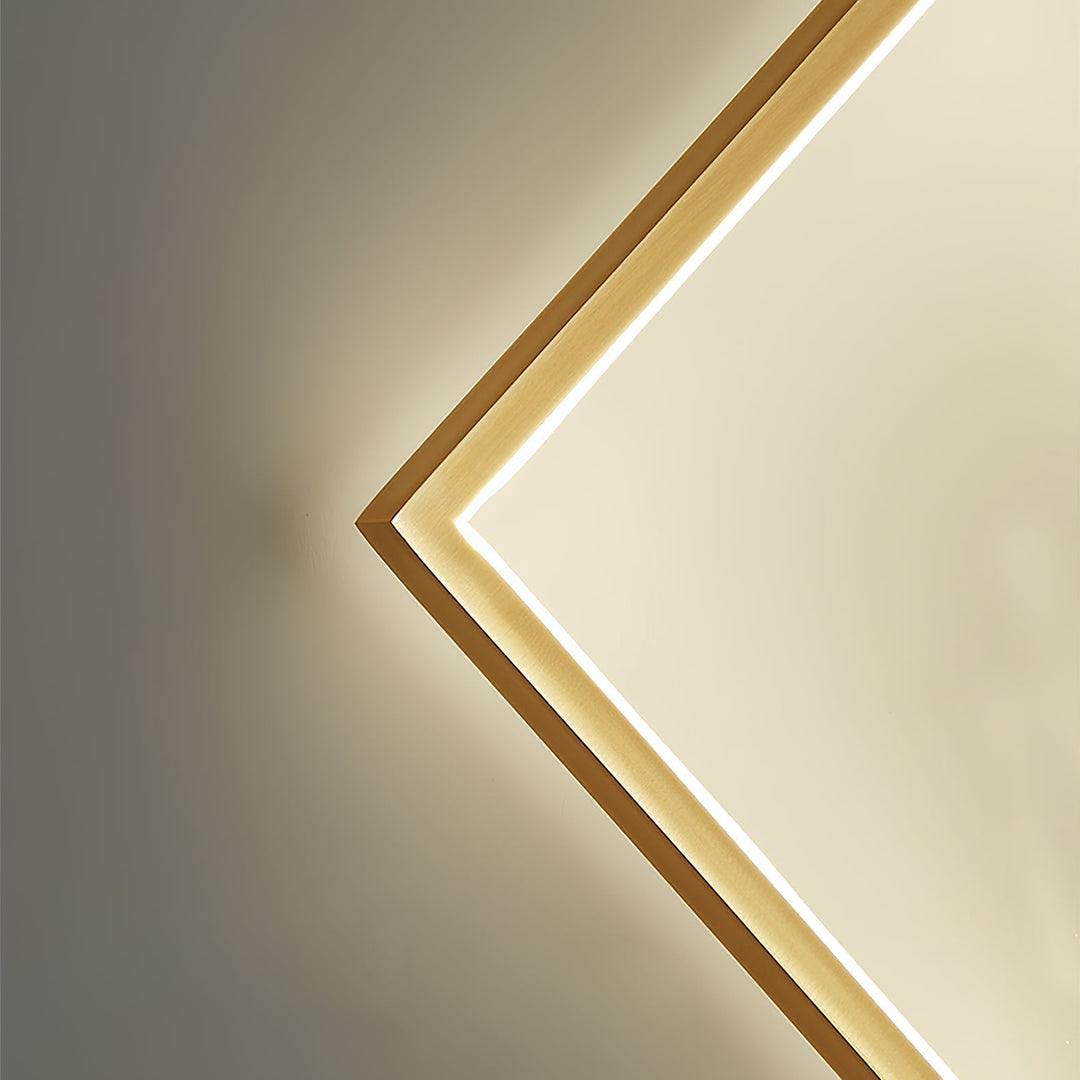Lisslune | GeoLight – Sleek Geometric Wall Lamp for Contemporary Spaces