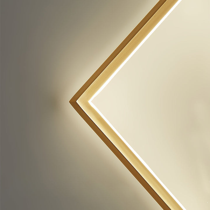 Lisslune | GeoLight – Sleek Geometric Wall Lamp for Contemporary Spaces