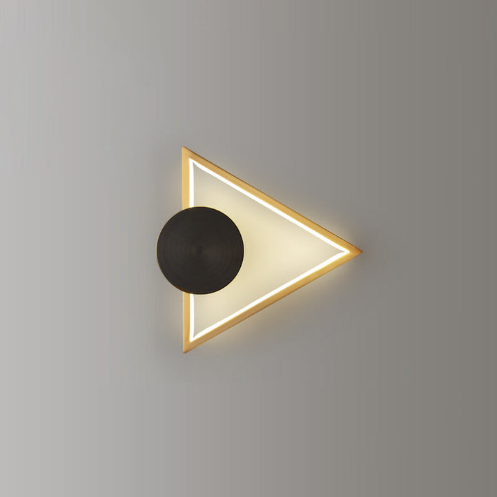 Lisslune | GeoLight – Sleek Geometric Wall Lamp for Contemporary Spaces