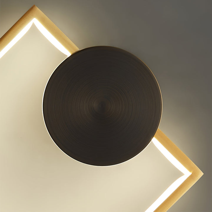 Lisslune | GeoLight – Sleek Geometric Wall Lamp for Contemporary Spaces
