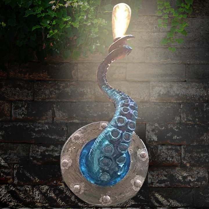 Lisslune | Krakenna – Sculptural Octopus Wall Light with Marine-Inspired Design