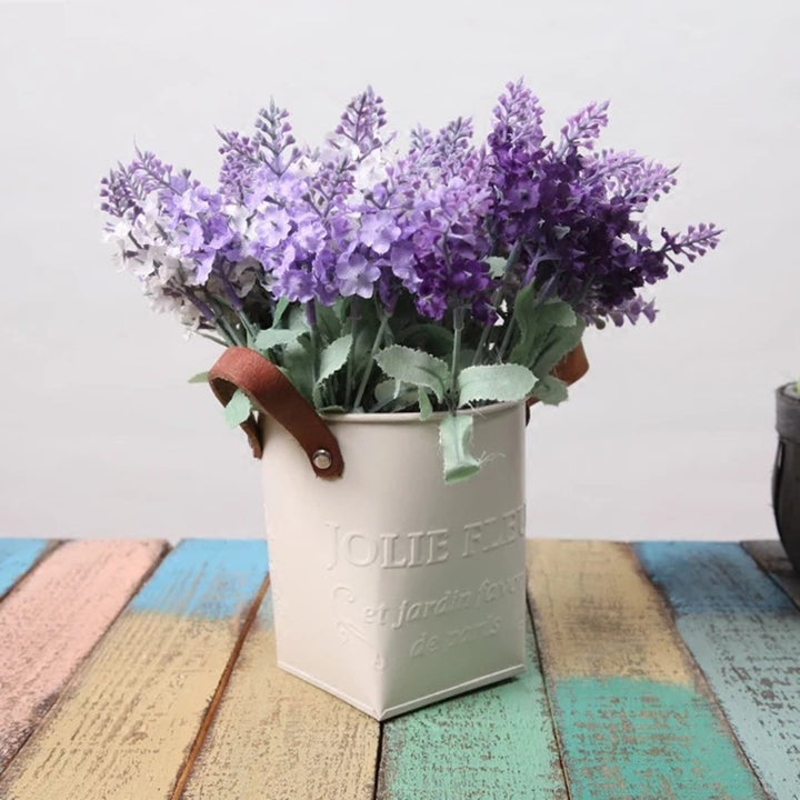 Lisslune | Decorative plant pots with leather handles – flower pots for home and garden