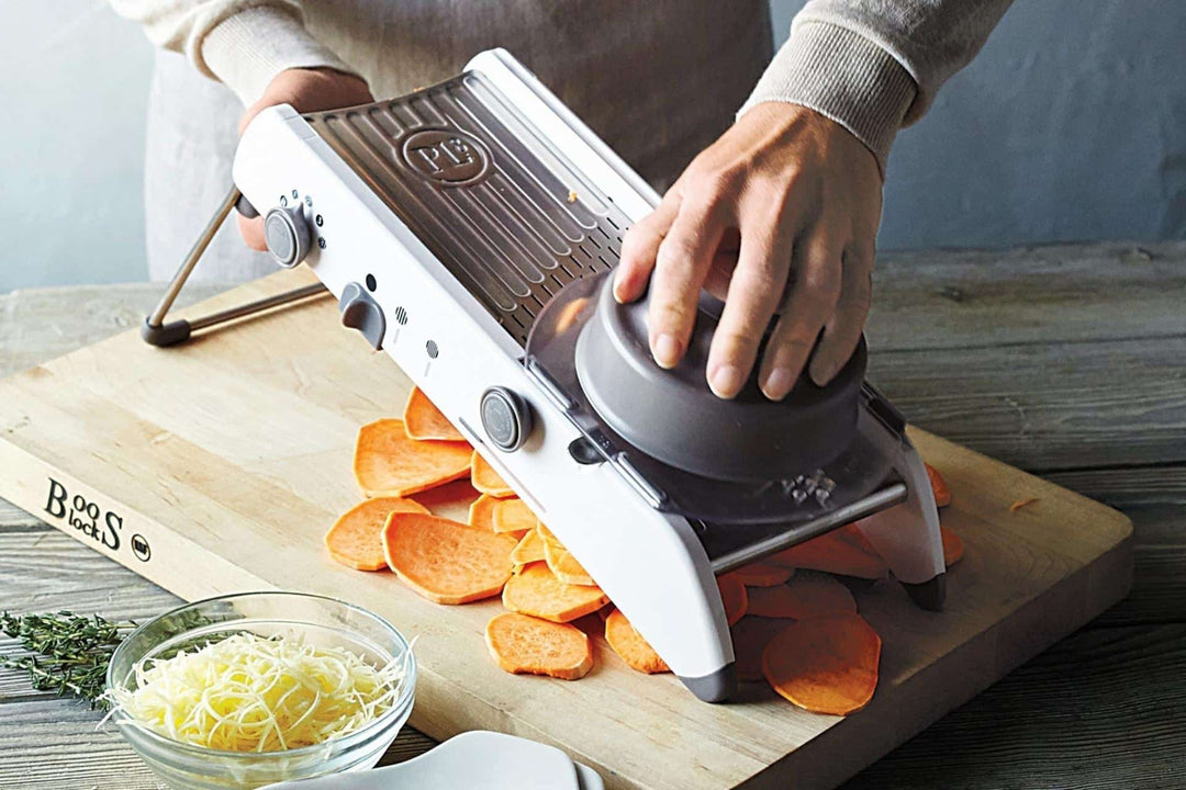 Lisslune | ProSlice Mandoline Vegetable Slicer – Adjustable Stainless Steel Blades for Precision Cutting