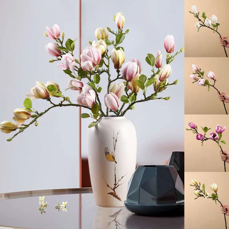 Lisslune | Lifelike artificial magnolia branches