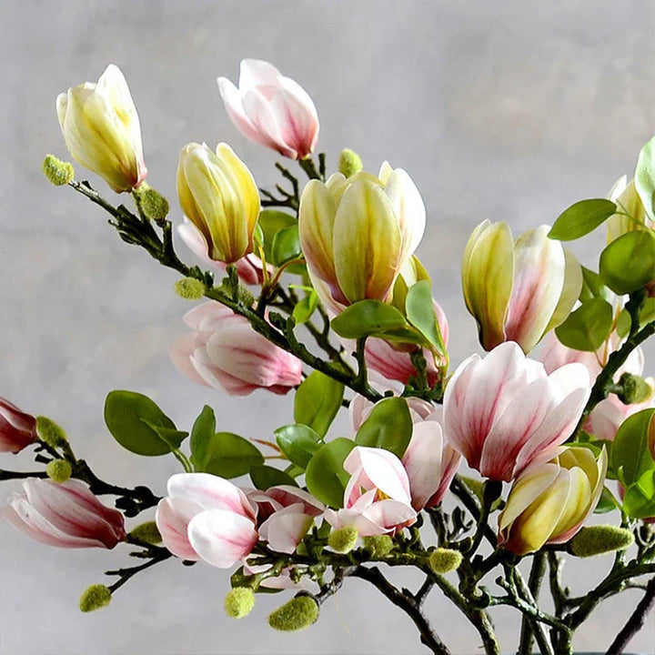 Lisslune | SilkSplendor - Life-like artificial magnolia branches