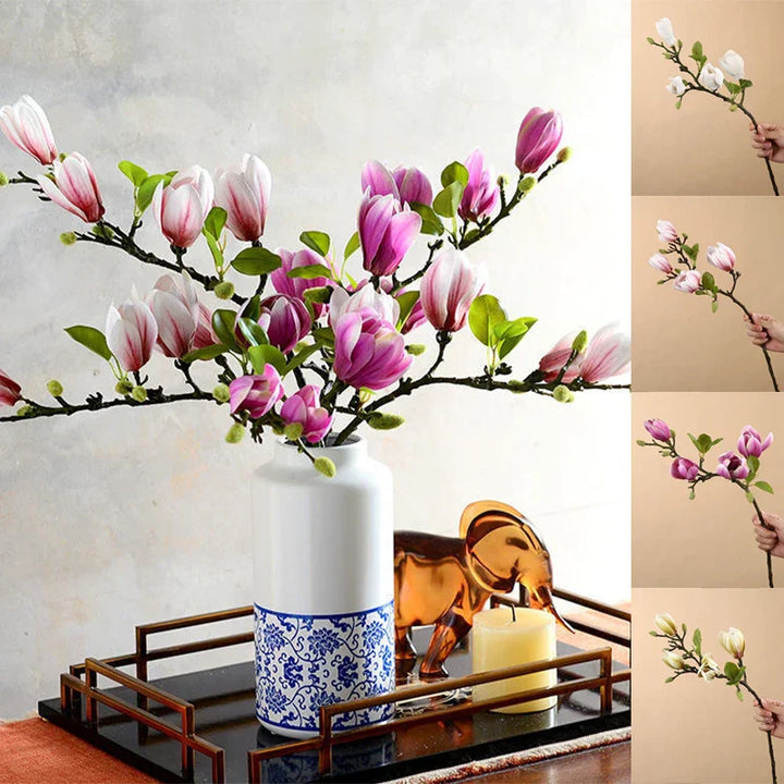 Lisslune | Lifelike artificial magnolia branches