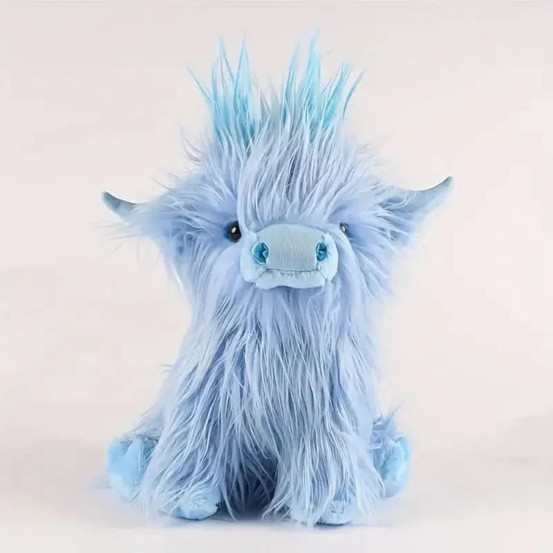 Lisslune | CUDDLY HIGHLAND COW – Plush Highland Cow for Security, Comfort & Stylish Decoration