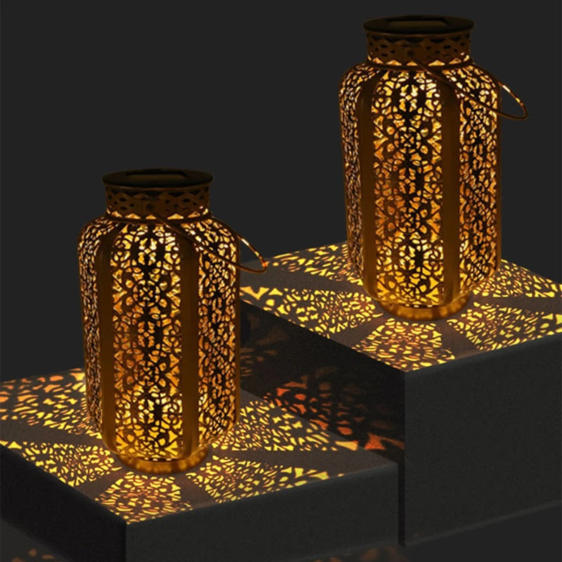 Lisslune | Solar Retro LED Hanging Lantern