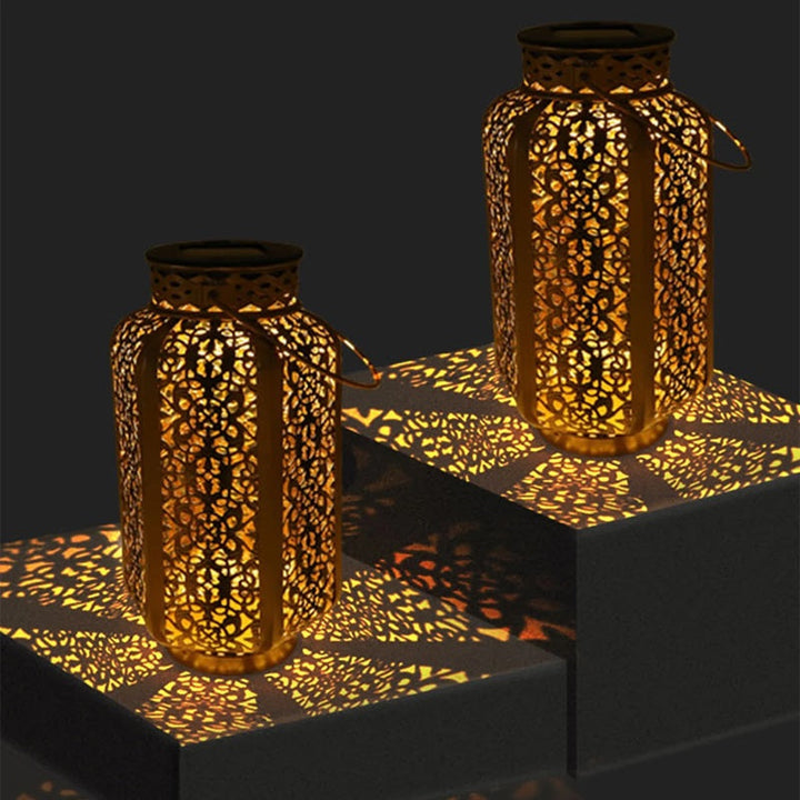 Lisslune | Solar Retro LED Hanging Lantern