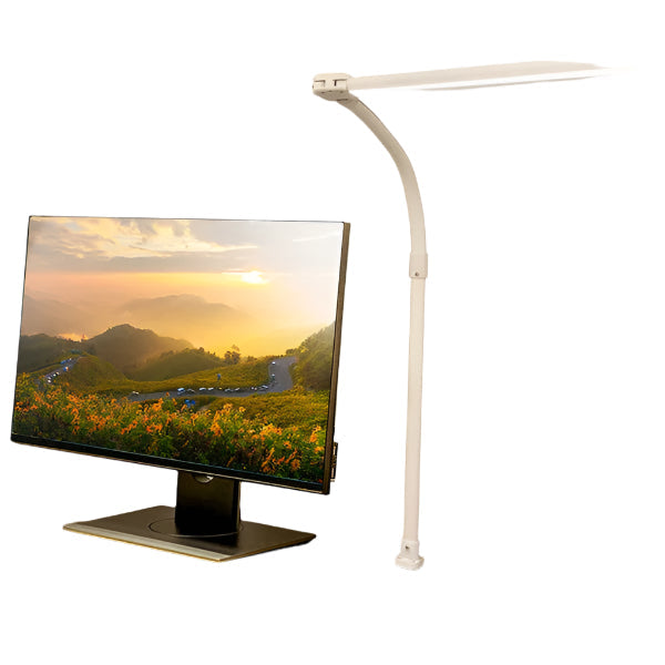 Lisslune | FlexiGlow LED desk lamp with double head