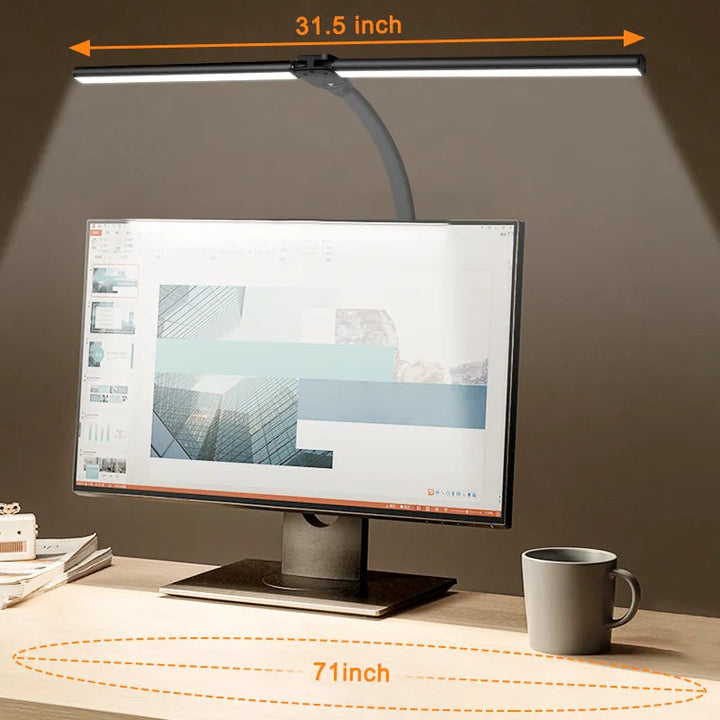 Lisslune | FlexiGlow LED desk lamp with double head