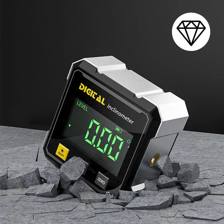 Lisslune | Digital Magnetic 4-Sided Laser Protractor