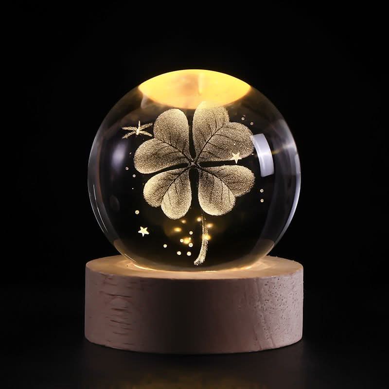 Lisslune | Luminous Crystal Ball LED Night Light Decor