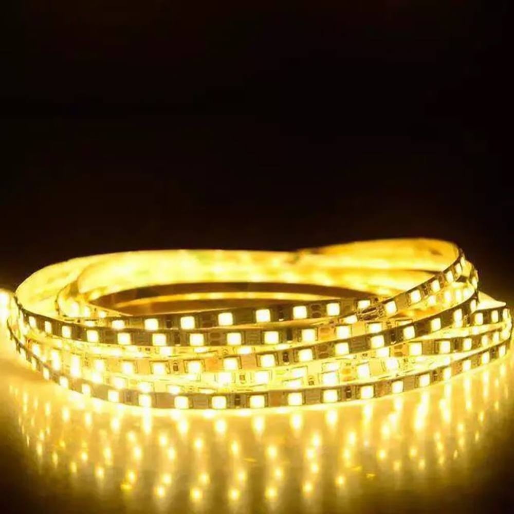 Lisslune | LED light strip with remote control – 2 meters flexible strip for decorative lighting in cabinets and shelves