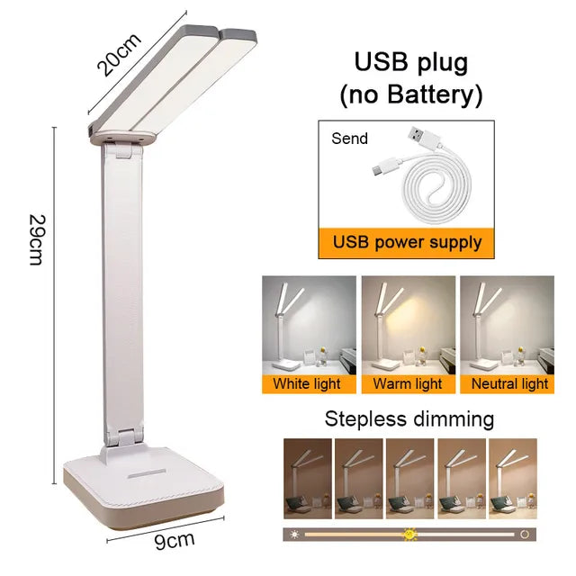 Lisslune | Dimmable LED Desk Lamp