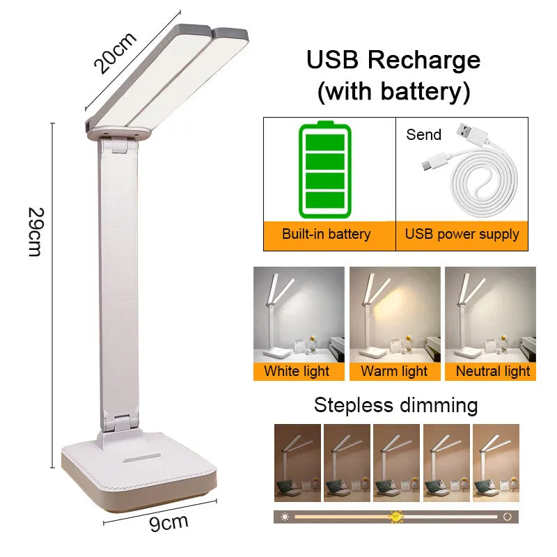 Lisslune | Dimmable LED Desk Lamp
