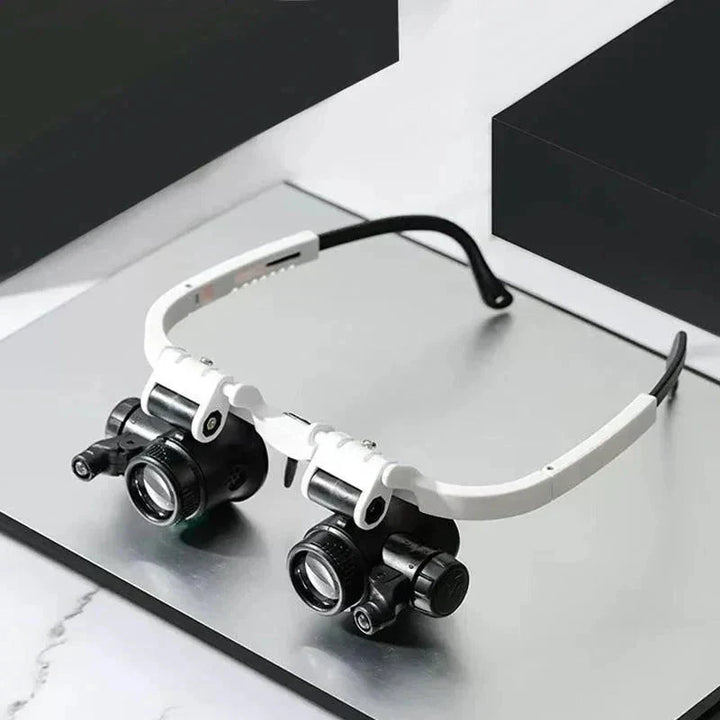 Lisslune | LED Magnifying Glasses with 8x, 15x, and 23x Magnification for Detailed Viewing and Precision Work