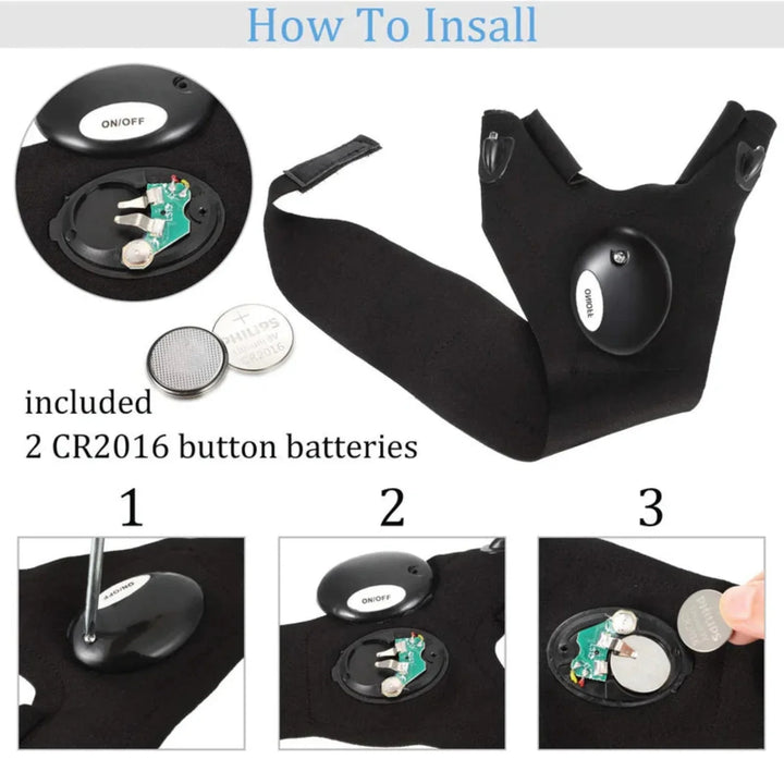 Lisslune | Multifunctional Gloves with Flashlight