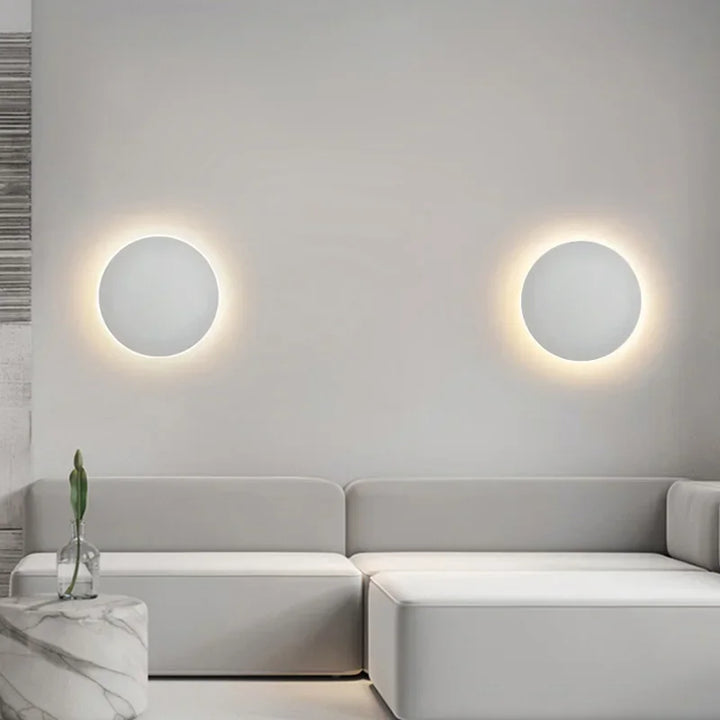 Lisslune | Sleeksphere - Round LED Touch Wall Light