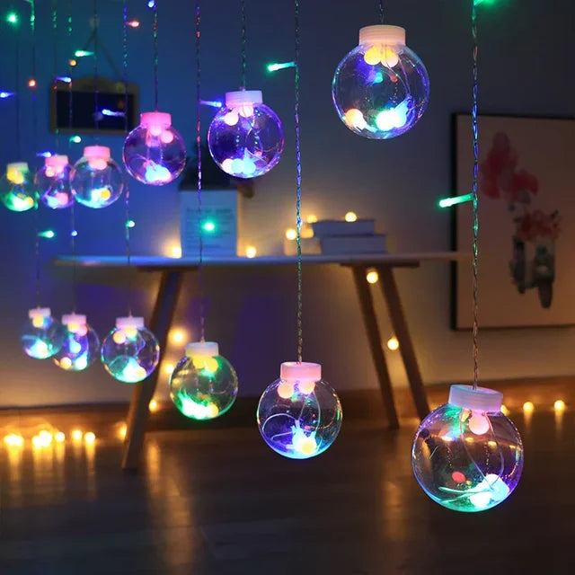 Lisslune | Light Garland LED Fairy Lighting – Waterproof Outdoor Light String with Warm White Light