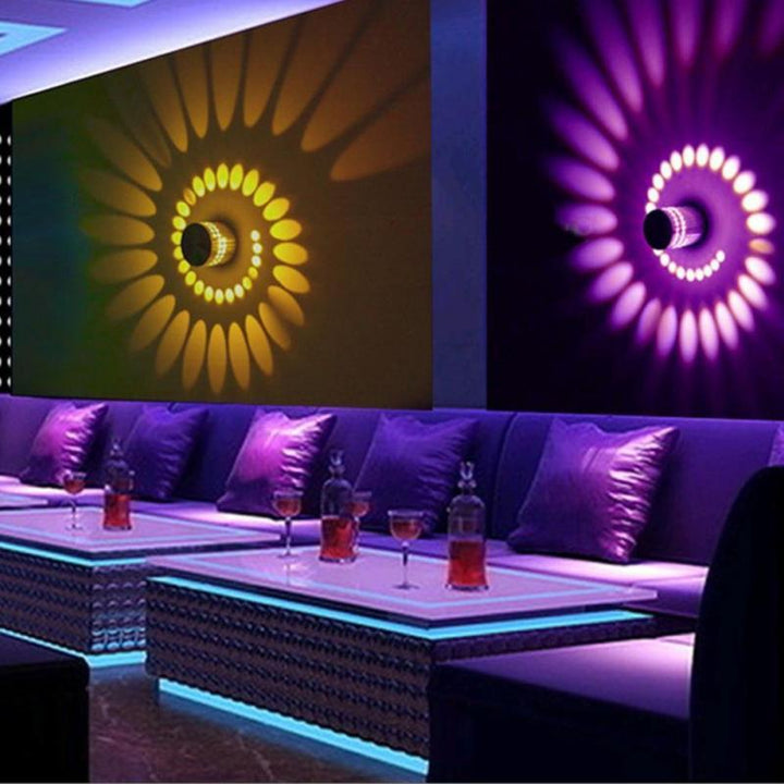 Lisslune | Elegant & Unique Spiral Aesthetic Ceiling Lamp | SpiralGlow