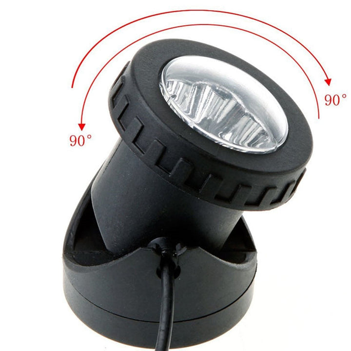 Lisslune | Two Heads LED Outdoor Waterproof Solar Underwater Spotlight Floodlight