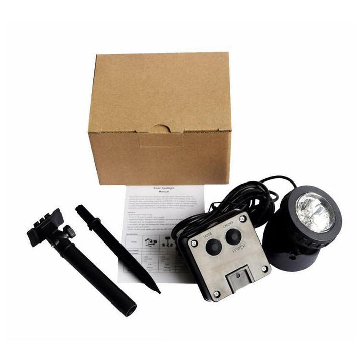 Lisslune | Two Heads LED Outdoor Waterproof Solar Underwater Spotlight Floodlight