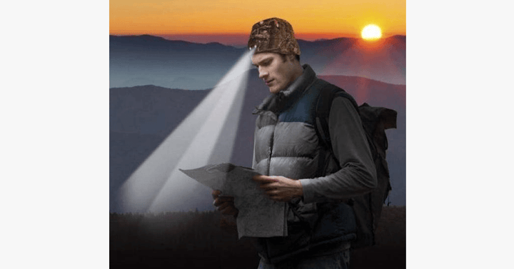 Lisslune | LED Flash Beanie – Take your flashlight everywhere!