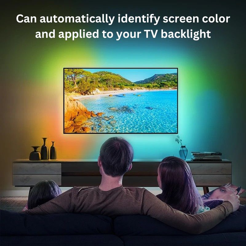 Lisslune | Smart LED Light Strips For TV with HDMI Sync Box