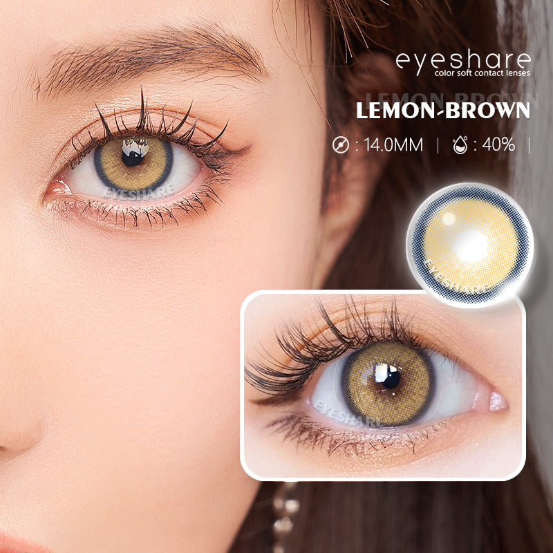 Rynx Lemon Brown 14.2mm 1 Pair | 1 Year