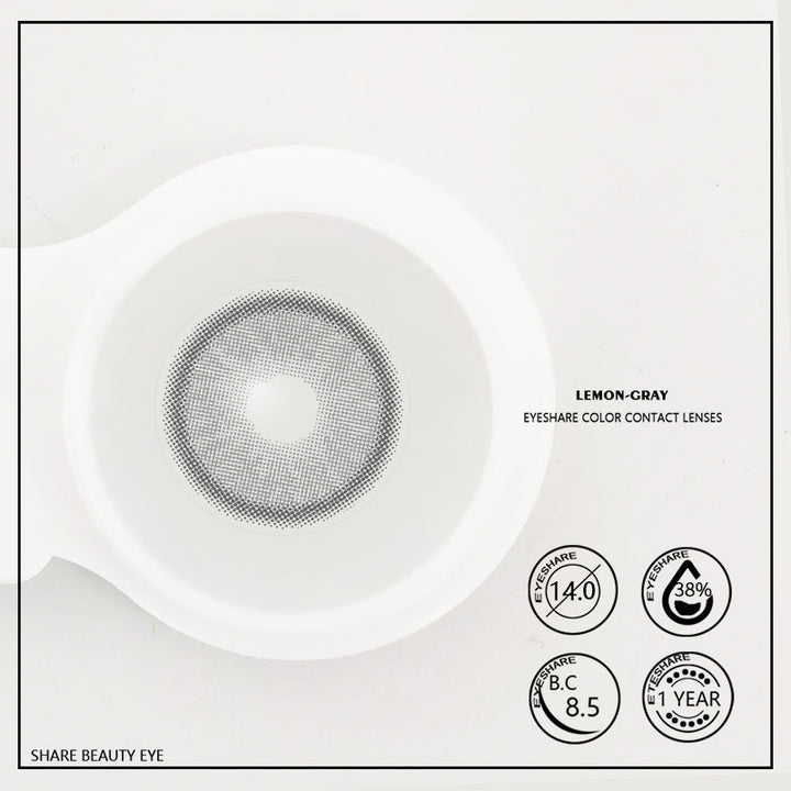 Rynx Lemon Gray 14.2mm 1 Pair | 1 Year