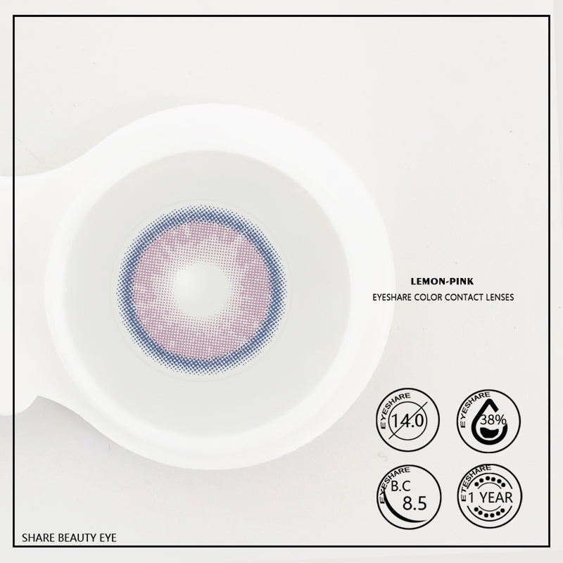 Rynx Lemon Pink 14.2mm 1 Pair | 1 Year