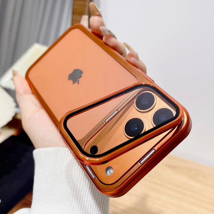 Lisslune | Ultrafine Premium Case with Foldable Camera Stand for iPhone 17 Series